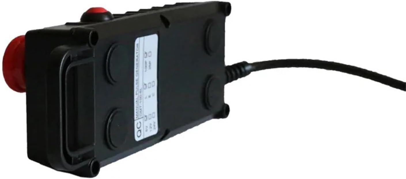 7 Axis Pendant Handwheel with Emergency Stop Manual Pulse Generator MPG 5V AA-BB- 100PPR Machine Holder Tools