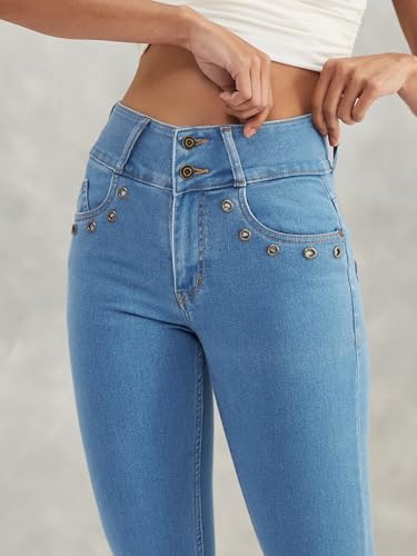 Image of Dolce Crudo Distressed High Rise Skinny Jeans for Women