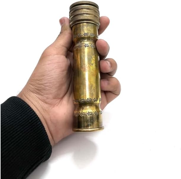 Antique Design DOLLOND London 1920 Engraved Marine Sailor Home Decor Handheld Brass Telescope with Box Maritime Gift Best Gift for him Gift for Aniversary Gift for Hallowen
