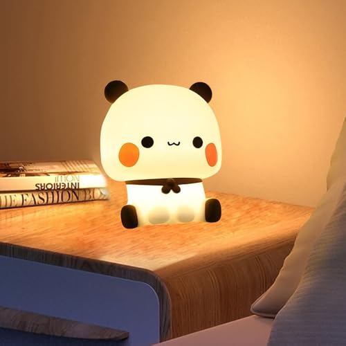 Dhqkqg budu dudu Night Light, Cute Panda Night Light, LED Children's Panda Night Lamp, Cute Budu Dudu Touch Control Silicone Night Light Baby, 3 Modes Dimmable Night Lamp for Children, Girls, Boys Dhqkqg budu dudu Night Light, Cute Panda Night Light, LED Children's Panda Night Lamp, Cute Budu Dudu Touch Control Silicone Night Light Baby, 3 Modes Dimmable Night Lamp for Children, Girls, Boys