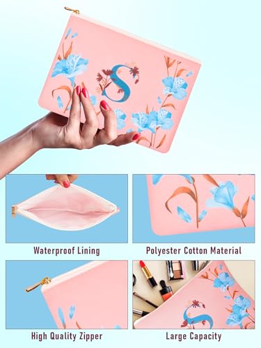 Image of DOODLE Monogram S Diary Gift Set - B6 Soft Bound Ruled Notebook with Tote Bag & Zipper Pouch - Premium Stationery Gift Set for Women & Girls | Perfect Personalised Gift Set for Women's Day