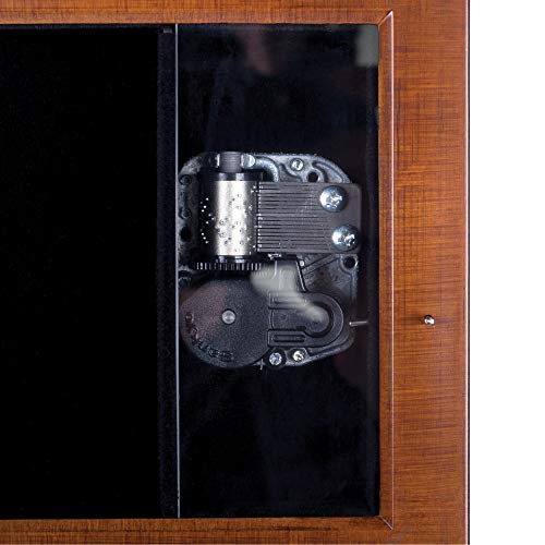 Caja de música madera Edelweiss recuerdo amor corazones compartidos regalo 7