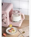 Pink 6-in-1 Air Fryer Oven Combo | Convection Toaster Oven with Dehydrator Function | Fry, Roast, Bake, Reheat & Dehydrate - Image 4