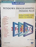 Windows Programming Primer Plus 1878739212 Book Cover