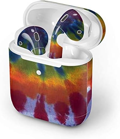 Skinit Decal Audio Skin Compatible with Apple AirPods 2 - Tie Dye Tie Dye Design
