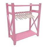 Mocoocouture Ative Puppenschrank Aufbewahrung, Premium Kunststoff für...