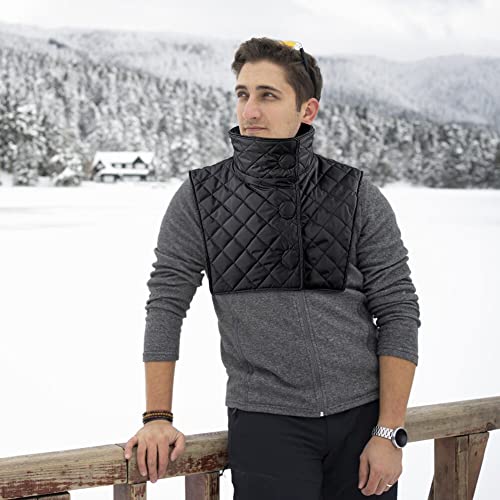 ihreesy Motorrad Halswärmer, Winter Warmer Motorrad Nackenwärmer Snowboard Warmer Winddicht Nackenwärmer Multifunktionstuch für Motorrad Ski Scooter Fahrrad