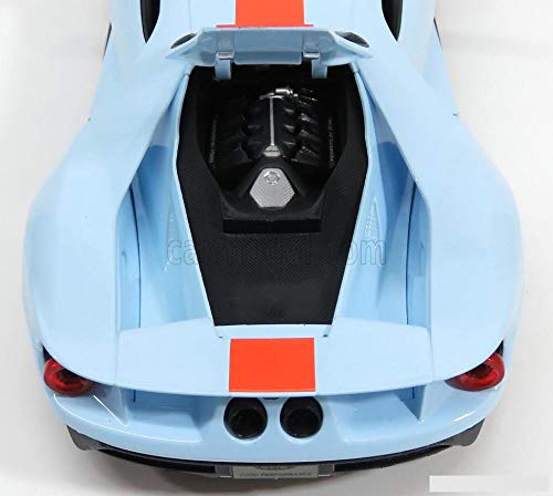 Amazon | マイスト Maisto 1/18 2017 フォード GT ブルー/オレンジ