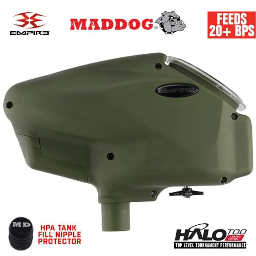 image for Maddog Empire Halo Too Automatic Electronic Paintball Loader Hopper wi