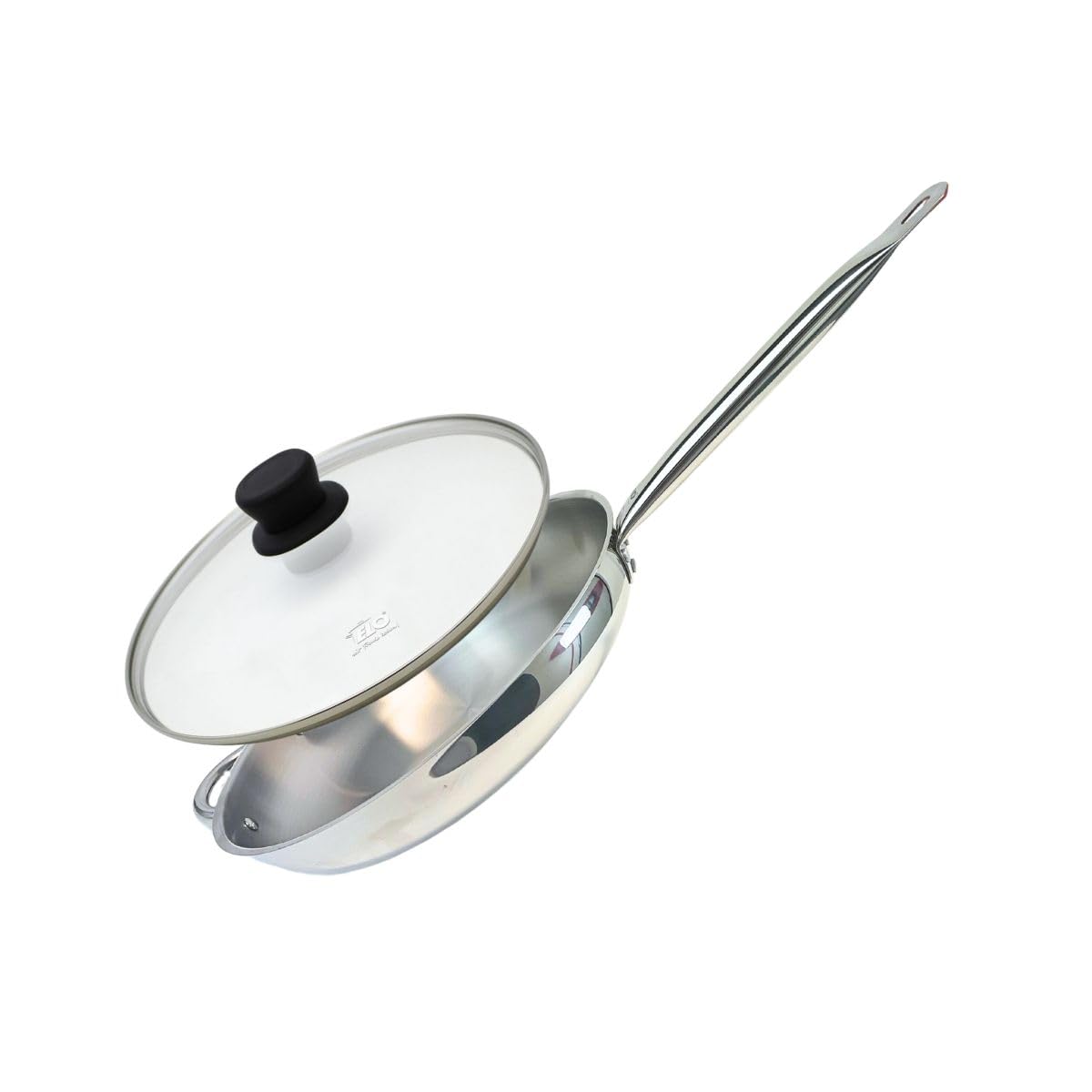 Elo Poêle 32 cm avec couvercle verre