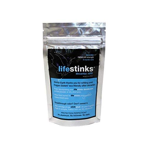 Duggan SistersLifestinks regular strength lavender deodorant refill 4.5 ounce