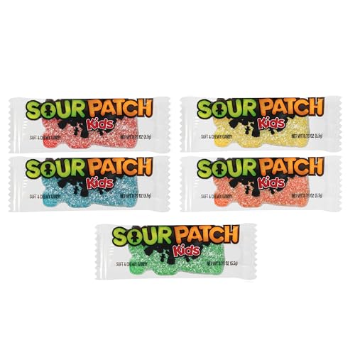 SOUR PATCH KIDS Big Kids Soft & Chewy Candy Holiday Advent Calendar, 24 Days (48 Pieces of Candy)