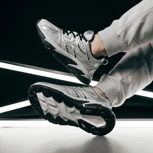 Image of Impakto Men's Sneaker | Lightweight & Breathable Mesh Casual Shoes | Non-Slip Rubber Outsole for Frim Grip | Padded Insole for Comfort | Walking, Gym & Training Trainers