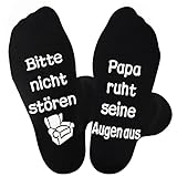 Jeasona Papa Socken Anti-Rutsch 43-46 Geschenke für Papa zum Geburtstag von Tochter Papa Geschenk Weihnachten Papa Geschenk Vatertag Socken Geschenk für Papa Der Alles Hat Weihnachtsgeschenke für Papa