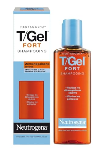 Neutrogena &ndash; Shampoing T/Gel Fort (flacon de 250 ml) &ndash;...