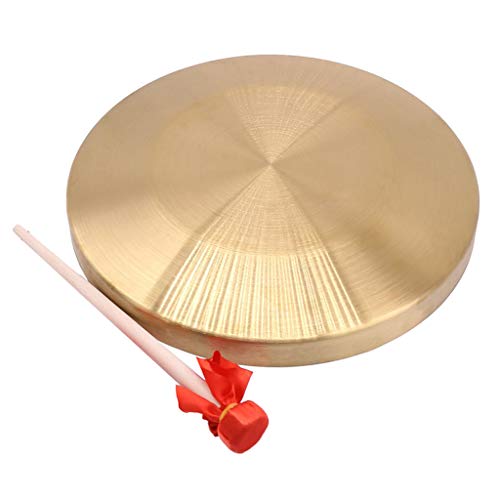 Generic Copper Gong W / Stick Hand Music Percussion Beat Toys - Image 3
