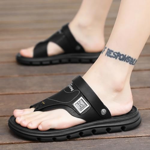 Summer Bunion Orthopedic Sandals For Men,Non-Slip Travel Plantar Fasciitis Slippers,Outdoor Casual Hallux Valgus Flip Flops4