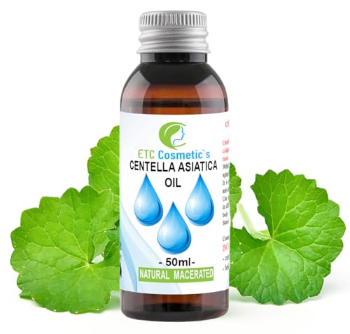 Centella Asiatica Oil 50 ml - conocido también como aceite de kola Gotu, actúa como un agente...