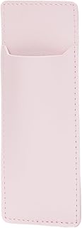 Pencil Case Small Pencil Pouch with Flap Opening Design Simple Organizer (Pink,Polyurethane (PU))