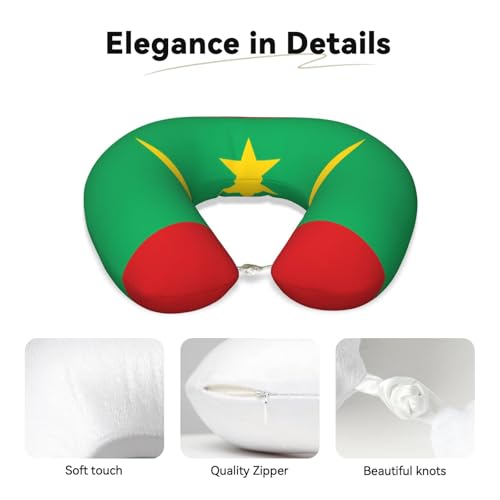 Almohada de Viaje de Espuma Viscoelástica U-Shaped Cómoda miniatura 3
