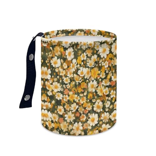 Image of Black Cat Maple Leaf Pumpkin Car Front Seat Can Leak Proof Front Seat Back Seat Garbage Container Bag Kitchen Rubbish Bin Fashion Vehicle Organization Bin, Easy to Use