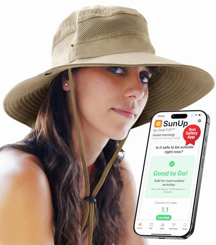 GearTOP Safari Hat for Men Sun Hats for Women UV