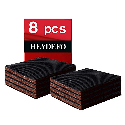 8PCS Rubber Felt Furniture Pads 3