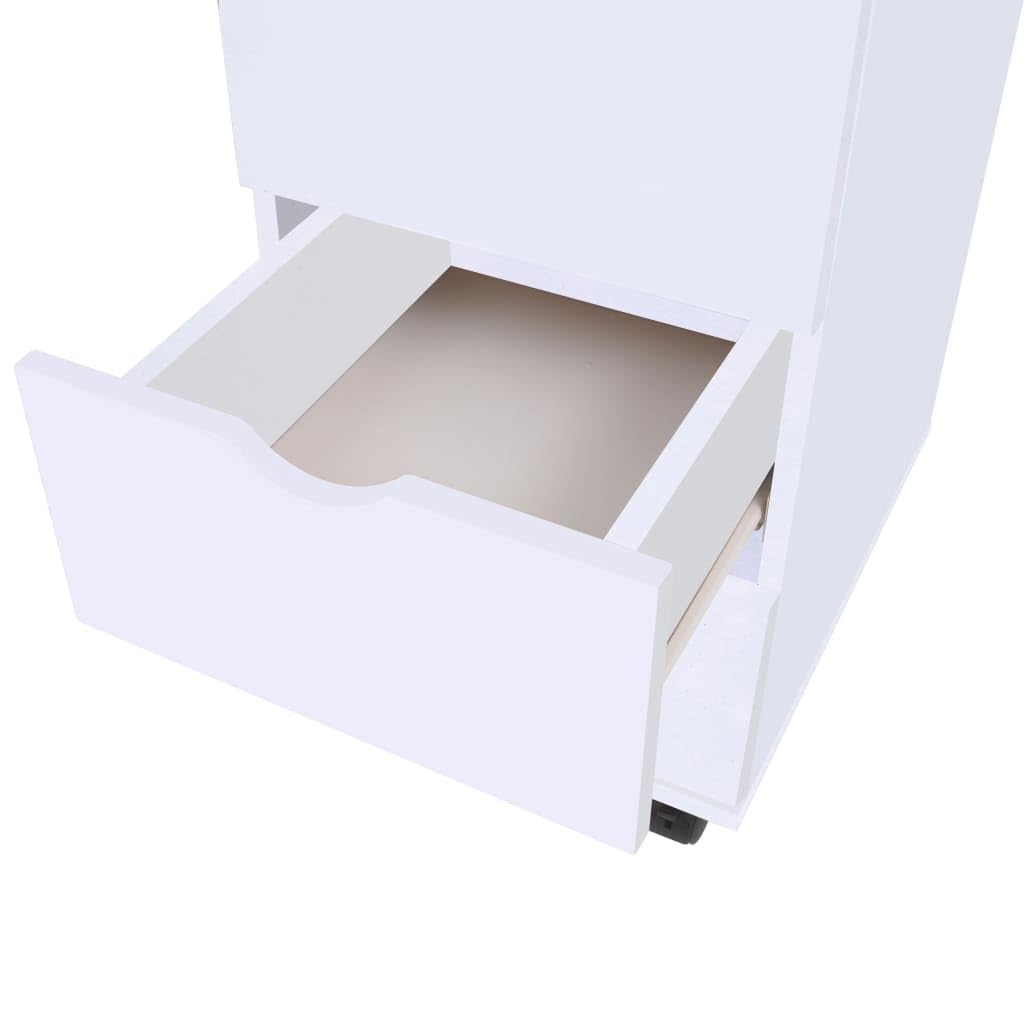 vidaXL Schubladenelement 33×45×60 cm Weiß