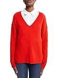 ESPRIT Mit Wolle: Flauschiger Pullover