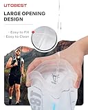 UTOBEST Water Bladder, 1.5L 2L 3L Hydration Bladder, TPU Water Bag, BPA Free Leak-Proof Water Reservoir for Backpacking Hiking Running Cycling Camping, UTR211 - Image 5