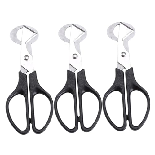 iplusmile 3個 不?鋼製うずら卵専用キッチンはさみ 高精刃先で素早く切断 携帯便利な小型卵オープナー 調理用多目的卵カッター