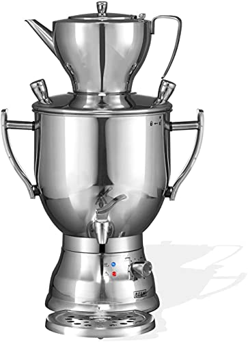 Preisvergleich Produktbild BEEM 07128 Samowar, Edelstahl, Silber