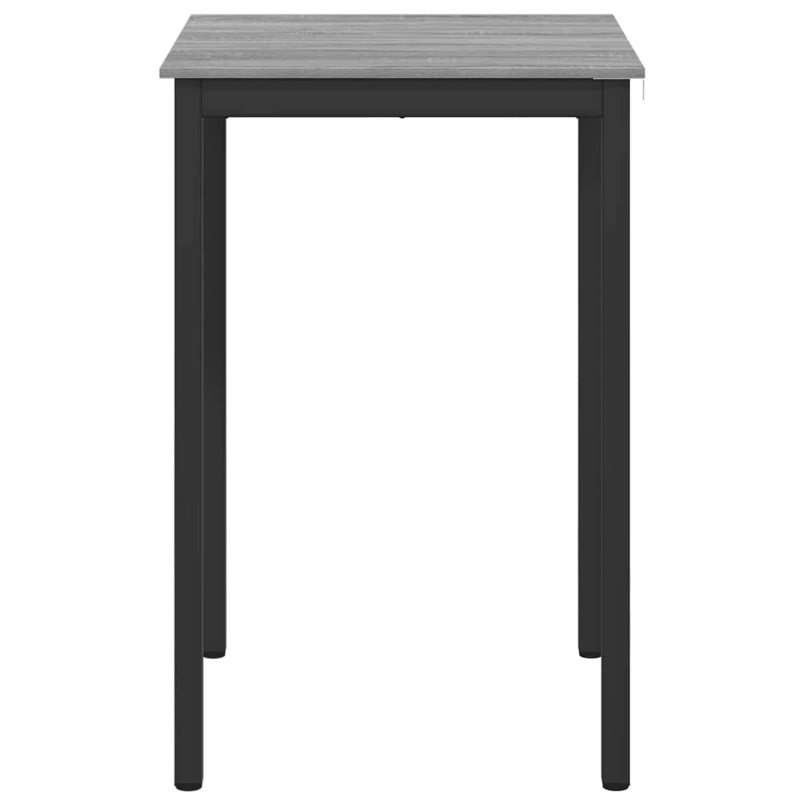 Tomostar Table de Bar Carrée, Table de Bistrot Haute Table de Cuisine 70x70x105 cm Bois d'ingénierie