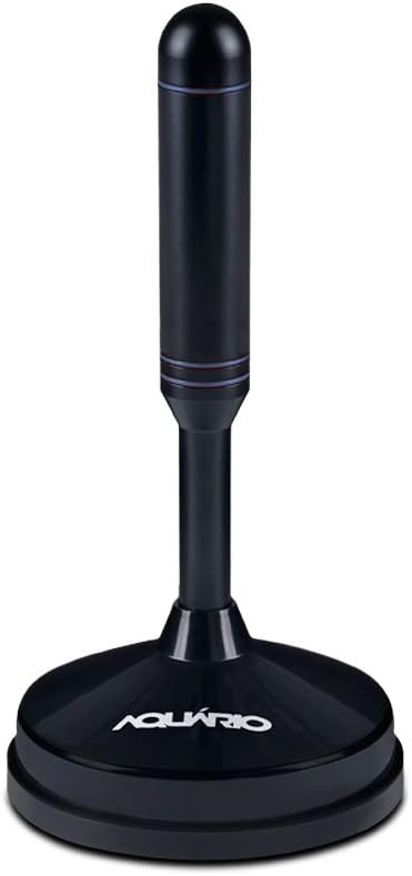 Aquario DTV-100 - Antena Interna TV Digital HDTV Cabo com Conector F Macho, Preto