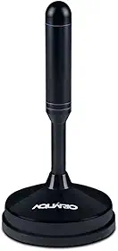 Aquario DTV-100 - Antena Interna TV Digital HDTV Cabo com Conector F Macho, Preto