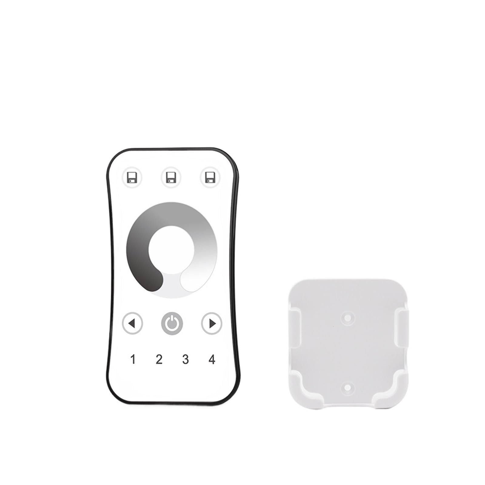 Tuya Zigbee LED regulador de intensidad 12V 24V DC 2CH 10A Wifi inteligente 2,4G RF remoto Multi-nube Control de voz Push Dimming CCT controlador WZ1 (Color : R6 (DIM) Only)