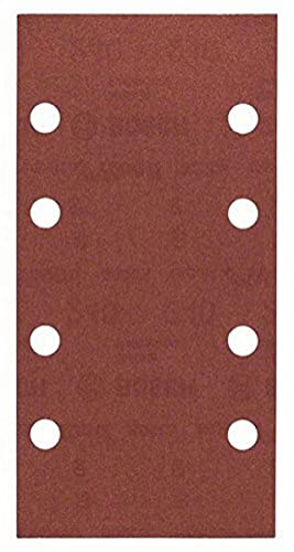 Bosch Professional Schleifblatt Expert for Wood and Paint Holz und Farbe für Schwingschleifer (10 Stück, Körnung 240, C430), 2608605309 – Ansicht 1