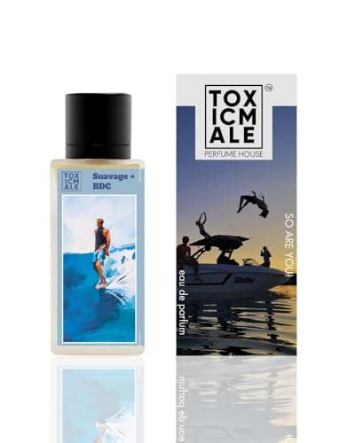 Image of TOXICMALE Suavage + BDC Long lasting Unisex perfume Office & Daily use | perfumes for men & women | perfume for him & her | Gift for him & her | TMA07 | 50 ml perfume | TM Perfume House