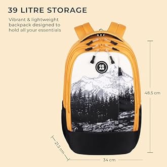 Gear Alpine 39L Large Water Resistant School Bag