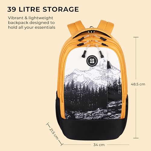 Gear Alpine 39L Large Water Resistant School Bag