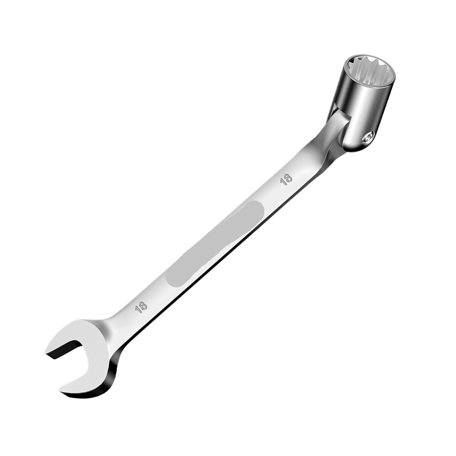 Gsfhjrq 1Pcs-18Mm 8Mm-19Mm Swivel Head Socket Spanner Combination Wrench Car Repairing Tool(1Pcs-18Mm)