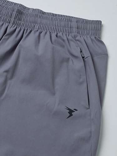Image of TECHNOSPORT Men's Slim Fit Sports Shorts with Ts Flexi, Breathable Comfort for Gym, Running, Training