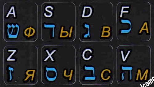 Pegatinas para teclado negro no transparente para laptop miniatura 3