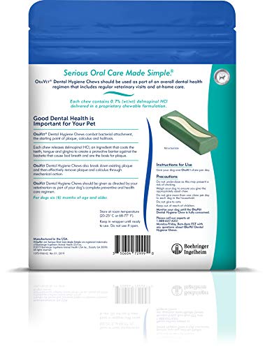 Merial Oravet Dental Hygiene Chew For Dogs (10-24 Lbs), Dental Treats For Dogs, 30 Count - Image 2