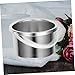 BATHVEVE Wax Melting Pot Replacement Aluminum Inner Pot for Hair Removal Small Size Easy to Wax Machines