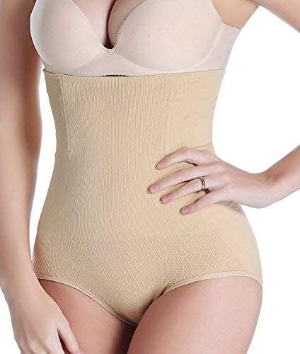 Body Shaper Tummy Control Panty - Women Waist Trainer Tummy Control Panties Body Shaper High Waisted Shapewear Briefs Butt Lifter Slimming Corset Seamless