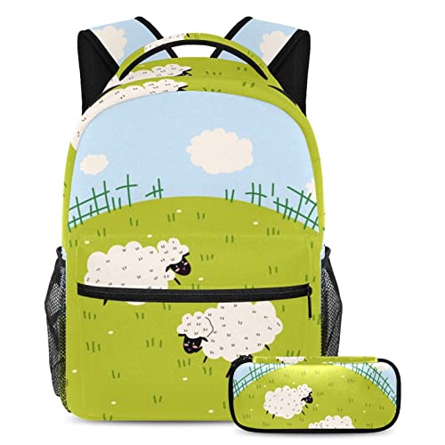 Sac à dos à fleurs et sa trousse le cadeau idéal pour la rentrée