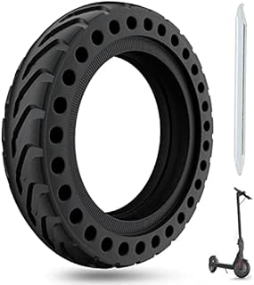 OUXI Xiaomi M365 Solid Tyre, Puncture Proof Electric Scooter Tyres Flat Free Tire Replacement Wheel 8.5 Inch Explosion Proof Rubber Honeycomb Front/Rear for Xiaomi Mijia M365 Pro (1PCS)
