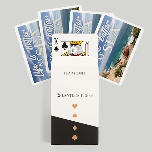 Baraja De Cartas Para Poker 52 Cartas Lantern Press miniatura 6