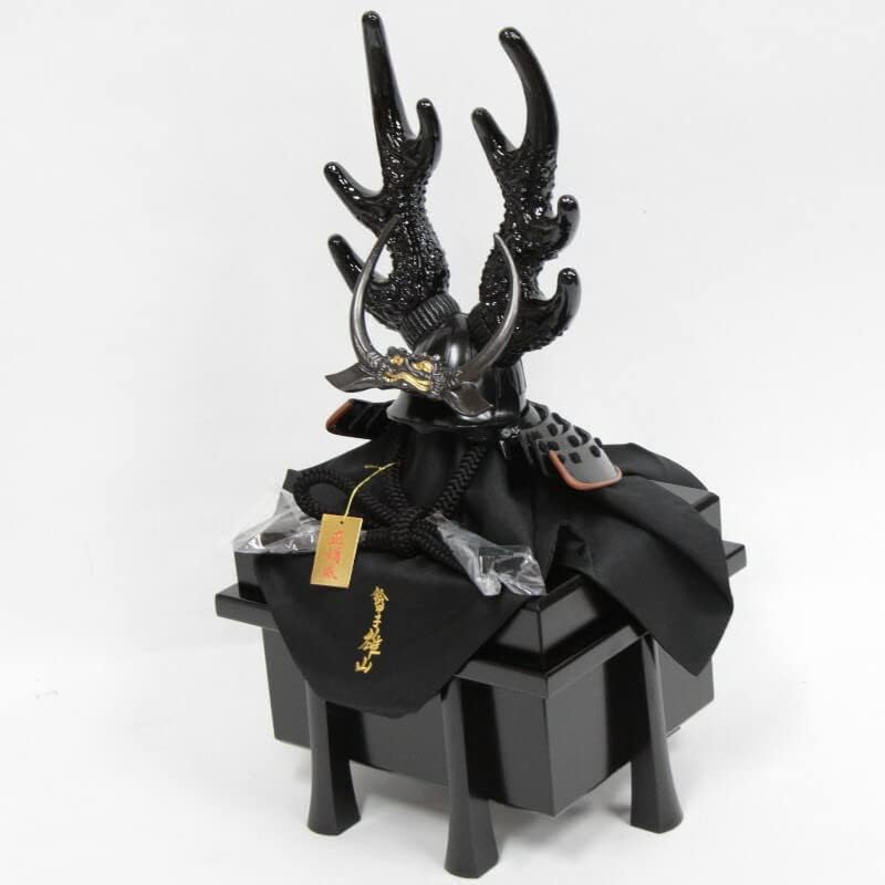 五月人形 兜 平飾り 10号 幅60cm（245to0385）雄山 本多忠勝 戦国 